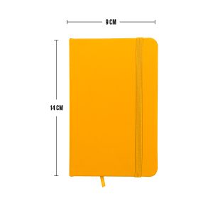 TO004-MINI-LIBRETA-DELUXE-MONTAJE-AMARILLO Pecafext. Textiles - Confecciones - Ecuador Empresa Ecuatoriana del Sector Textil y Confección Mini Libreta Delu $0.00 Mini libreta de bolsillo, pasta dura forrada de sintético suave, separador de hojas y seguro elástico, 80 hojas con líneas. <span style="color: #333399;"><strong>Incluye Impresión un Logo Full Color</strong></span> El Cliente debe enviar el logo en Formato Adobe Ilustrator <span style="color: #ff0000;"><strong>Desde $2.22 a $4.45</strong></span> <img class="alignleft size-full wp-image-20001" src="https://pecafex.com/wp-content/uploads/2023/03/WhatsApp-Image-2023-03-01-at-09.49.15.jpeg" alt="" width="254" height="143" />